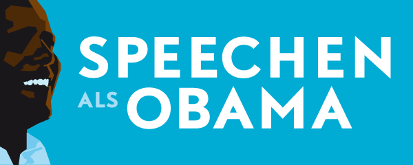 Speechen als Obama